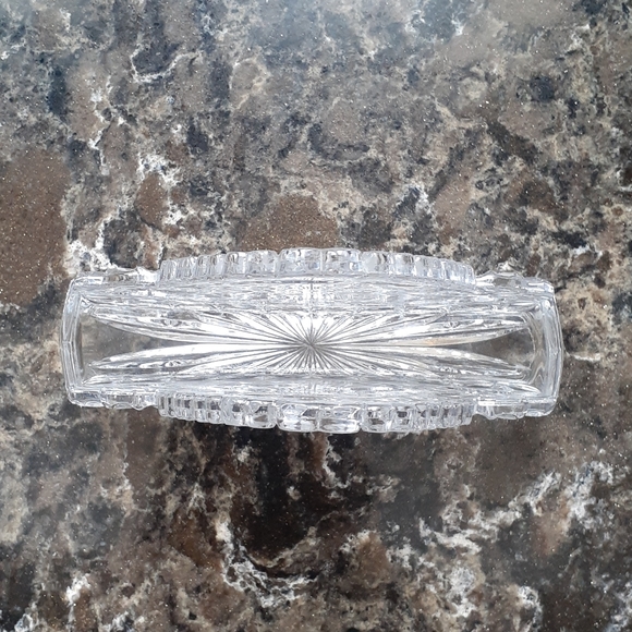 SOLD Vintage Hofbauer Byrdes Crystal Napkin - Picture 3 of 5